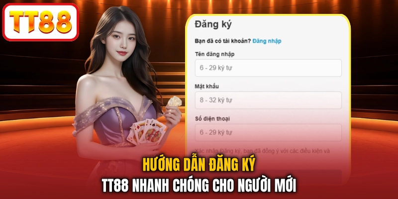 Hướng dẫn đăng ký TT88 nhanh chóng cho người mới